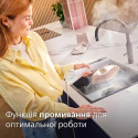 Відпарювач-праска Philips OneTurn, 1800Вт, 200мл, паровий удар -90гр, поворот для зміни типу девайса, алюміній, білий