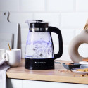 Електрочайник Russell Hobbs Hourglass 1.7л, скло, підсвічування, чорно-сріблястий