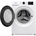 Пральна машина Gorenje фронтальна, 8кг, 1400, A+++, 46,5см, дисплей, інвертор, пара, Wi-Fi, білий