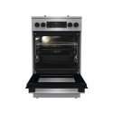 Плита Gorenje комбінована, 70л, 50x60см, дисплей, чавун, нерж