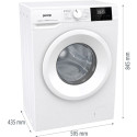 Пральна машина Gorenje фронтальна, 7кг, 1200, A+, 43.5см, дисплей, пар, інвертор, білий