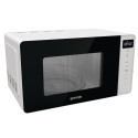 Мікрохвильова піч Gorenje, 20л, електр. управл., 800Вт, гриль, дисплей, білий