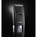 Тример Panasonic, для бороди і вусів, мережа+акум., насадок-4, сталь, чорний