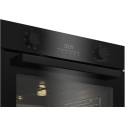Духова шафа Beko електрична, 72л, A, дисплей, конвекція, чорний