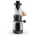 Соковитискач Tefal Ultra Juice шнековий 200Вт, чаша-6л, жмих-0.8л, пластик, сріблясто-чорний