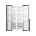Холодильник SBS Gorenje, 179х62х92см, 2 двері, 345(186)л, А+, NF+, Інв., Зона св-ті, Зовн. Диспл, чорний