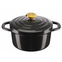Каструля Tefal Air, з кришкою, 3.1л, алюміній, чорний