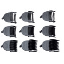 Машинка для стрижки Remington QuickCut Hairclipper, мережа+акум., роторний мотор, насадок-9, кейс, сталь, чорно-сріблястий