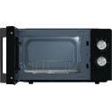 Мікрохвильова піч Gorenje, 20л, мех. управл., 800Вт, гриль, чорний