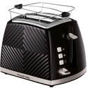 Тостер Russell Hobbs GrooWe 2 Slice 850Вт, підігрів, розморожування, пластик, чорний