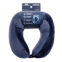 Подушка ортопедична ARDESTO Sleepwell Travel 27х24х14см, для шиї, піна меморі, синій
