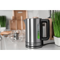 Електрочайник ARDESTO Steel Collection 1.7л, Strix, метал, сріблястий