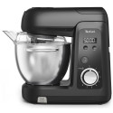 Кухонна машина Tefal Bake Partner + 1100Вт, чаша-метал, корпус-пластик, насадок-9, чорний