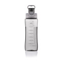 Пляшка для води ARDESTO Purity, 800мл, пластик, сірий