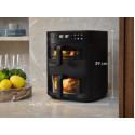 Мультипіч Electrolux 2700Вт, чаша-7+4л, сенсорне керування, 8 авто. програм, 2 чаши, з віконцем, пластик, чорний