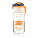 Пляшка для води ARDESTO Bear, 550мл, пластик, оранжевий