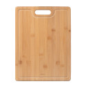 Дошка кухонна з жолобом ARDESTO Midori, 33х24х1.5см, бамбук