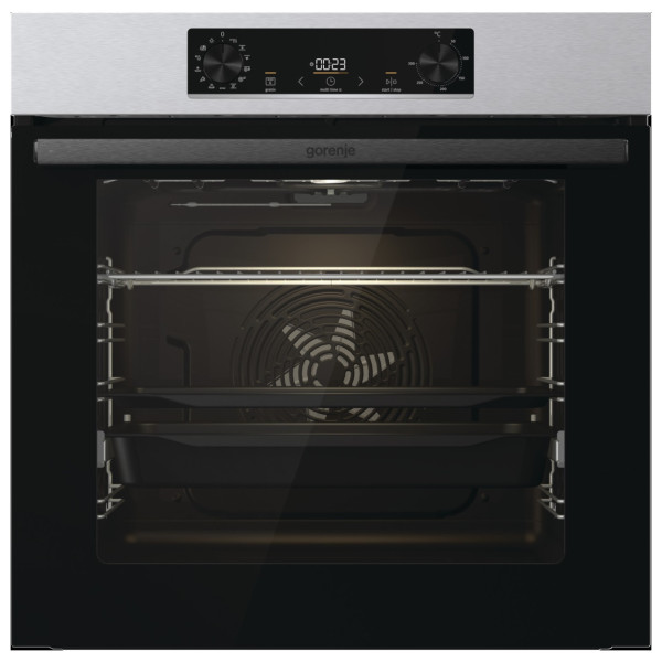 Духова шафа Gorenje електрична, 77л, A, нерж