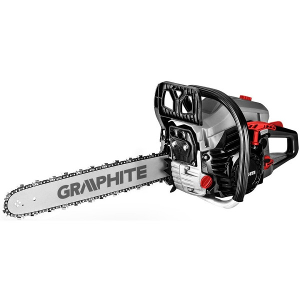 Пила ланцюгова бензинова GRAPHITE 40/45см 2кВт/2.7л.с. 52см3 5.53кг