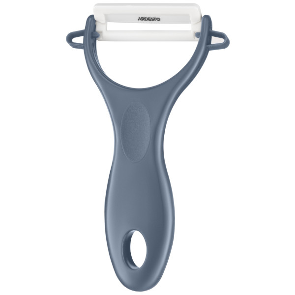 Овочечистка керамічна ARDESTO Fresh, кераміка, пластик, темний