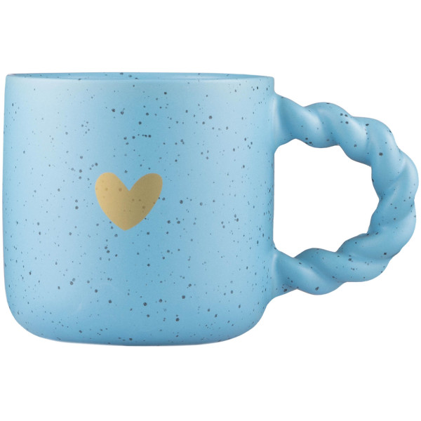 Чашка ARDESTO My heart, 300мл, кераміка, блакитний