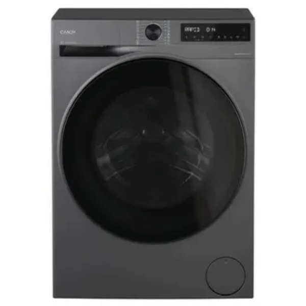 Пральна машина Candy ProWash 550 фронтальна, 8кг, 1400, A, 42.7см, дисплей, пара, інвертор, люк чорний, cріблястий