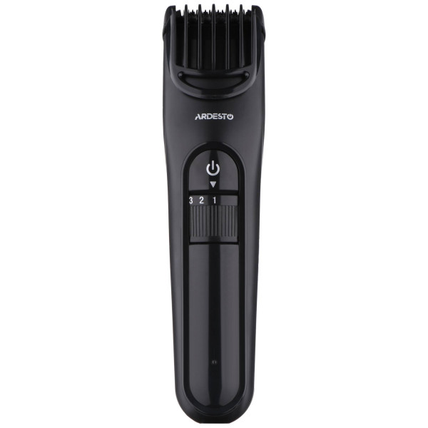 Машинка для стрижки ARDESTO HC-Y10-B, мережа+акум., насадок-1, сталь, чорний