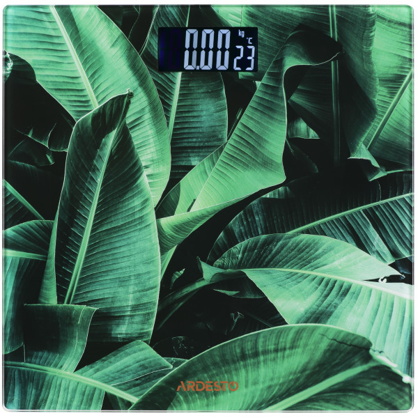 Ваги ARDESTO підлогові Leaves.150кг, AAAx2 в комплекті, скло, багатокольорові