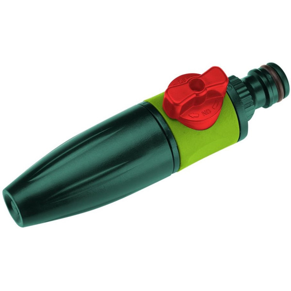 Зрошувач ручний Verto, прямий, 1/2"-3/4", регулювання форми струменя води, блокування подачі води