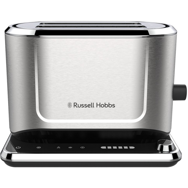 Тостер Russell Hobbs Attentiv 2 Slice 1500Вт, підігрів, розморожування, метал