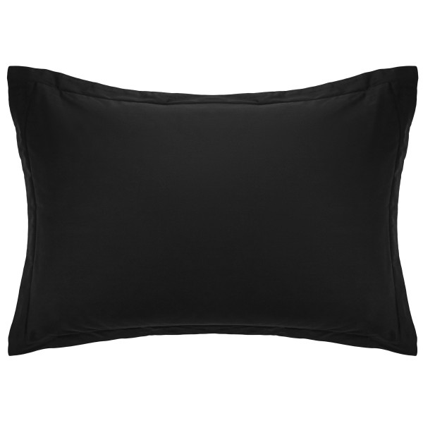 Наволочка ARDESTO Mix&Match Premium, 50х70+5см, 100% бавовна, сатин, чорний