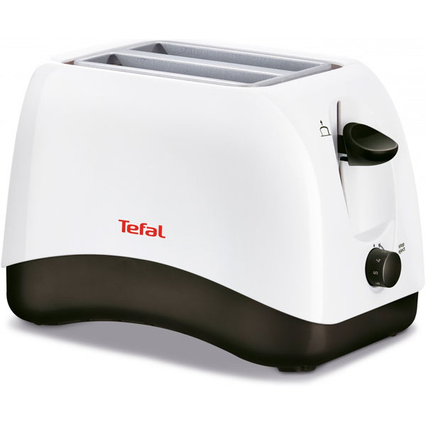 Тостер Tefal Delfini 850Вт, пластик, біло-чорний