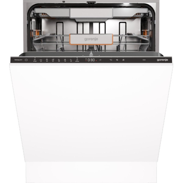 Посудомийна машина Gorenje вбудовувана, 16компл., A+++, 60см, інвертор,Wi-Fi, AquaStop, сенсорн.упр, 3и кошики, білий