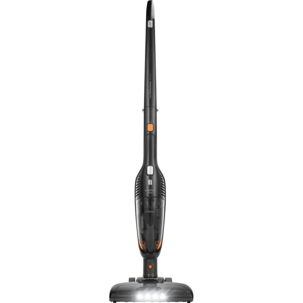 Пилосос Gorenje бездротовий, 95Вт, конт пил -0.6л, автон. робота до 38хв, HEPA, 2 в 1, підсвічування, індикатор, чорний