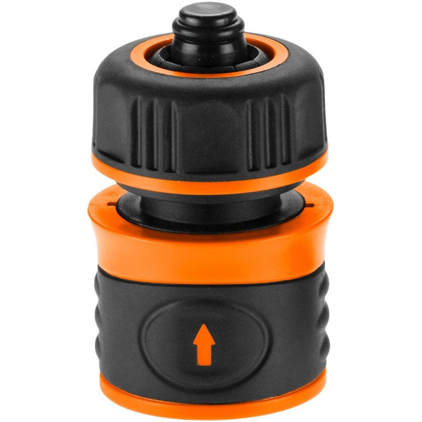 Конектор для шланга Neo Tools 1/2", з аквастопом, двокомпонентний