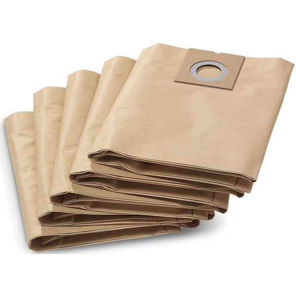 Мішки для пилососу Karcher NT 27/1 паперові до NT 30/1 Me Classic 5шт