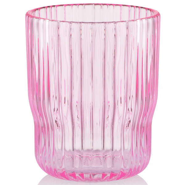 Набір склянок низьких ARDESTO 300мл, 2шт, скло, рожевий