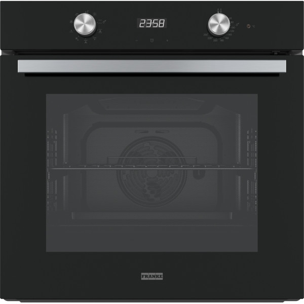 Духова шафа Franke електрична, 71л, сенсорне упр, дисплей, таймер, чорний