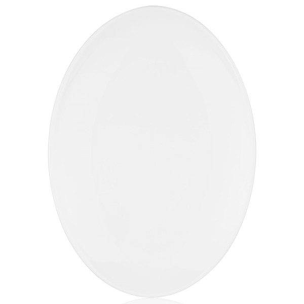 Блюдо ARDESTO Imola, 31х22см, порцеляна, овальна, білий