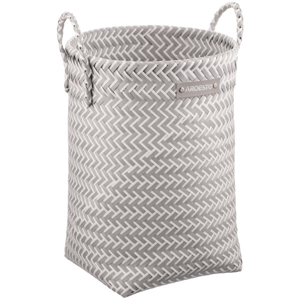 Кошик ARDESTO Vigor 30х30х40см, поліпропілен, метал, сірий