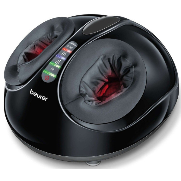Масажер Beurer для ніг, від мережі, 3 режими, шиацу, підігрів, чорний