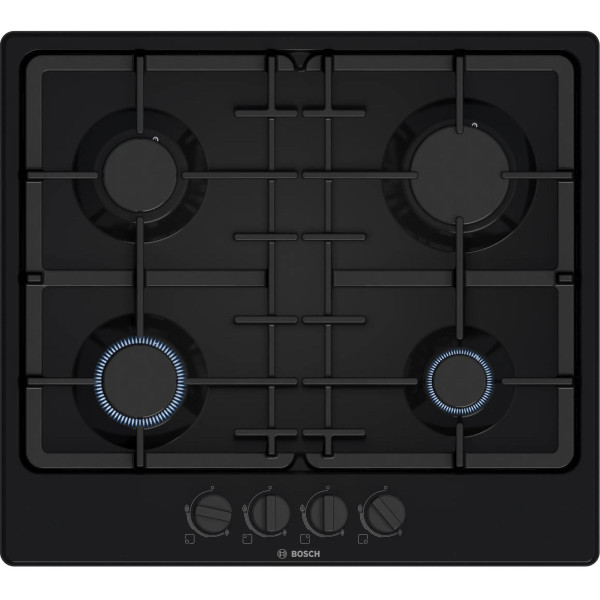 Варильна поверхня Bosch газова, 60см, чавун, чорний