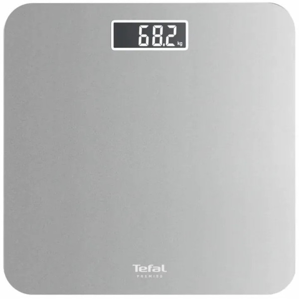 Ваги Tefal підлогові Premiss, 160кг, AAAx2 в комплекті, скло, сірий