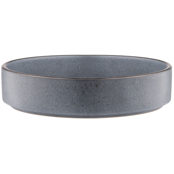 Тарілка супова ARDESTO Fasano, 850мл, 20см, кераміка, сірий темний