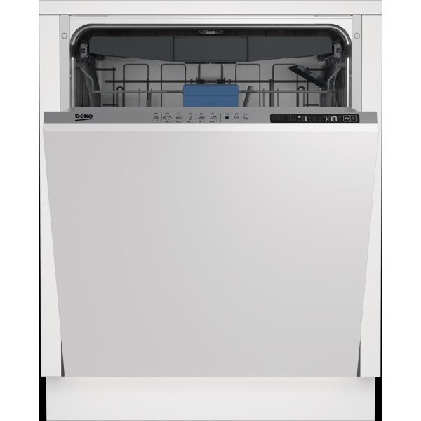 Посудомийна машина Beko вбудована, 14компл., D, 60см, 3й кошик, білий