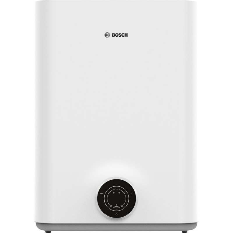 Водонагрівач електр. BOSCH плаский слім Tronic 3500, 80л, 1.5кВт, ун. монтаж, електр. кер-ння, B, білий