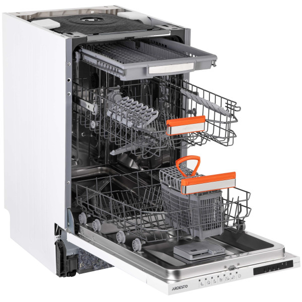 Посудомийна машина ARDESTO вбудовувана, 10компл., А++, 45см, дисплей, 3й кошик, білий