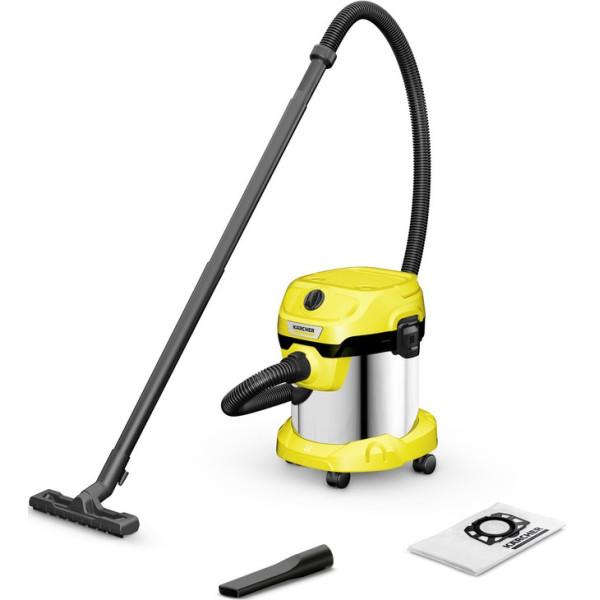 Пилосос професійний Karcher WD 2 PLUS S V-15/4/18 1000Вт контейнер 15л 4.52кг
