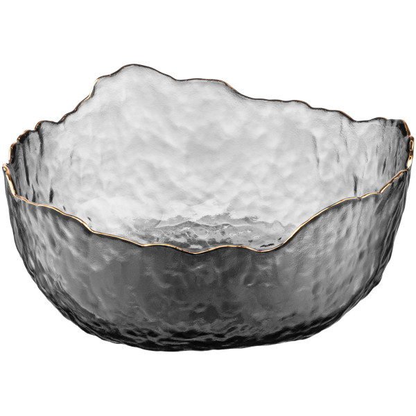 Салатник ARDESTO Bell, 16.5см, скло, сірий