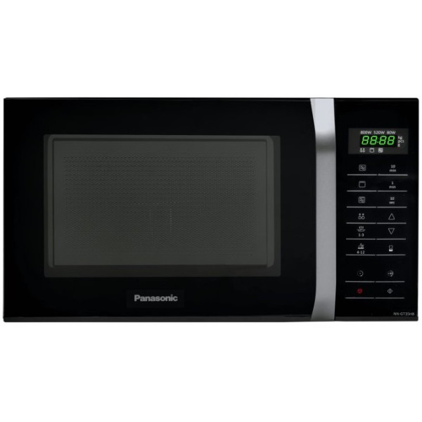 Мікрохвильова піч Panasonic, 23л, 800Вт, гриль, дисплей, чорний